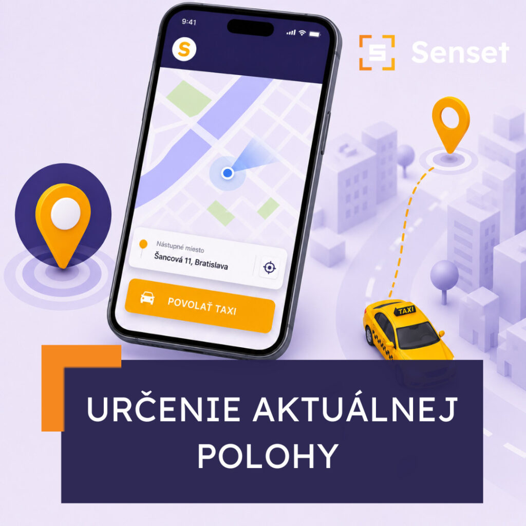 Automatické určenie aktuálnej polohy pomocou GPS