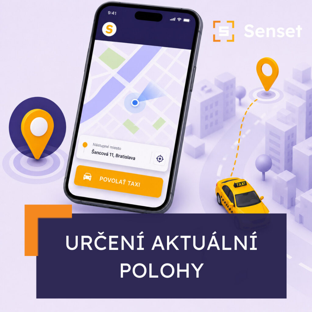určení aktuální polohy