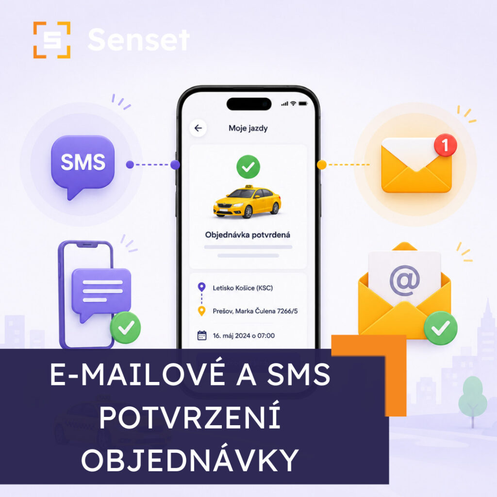 E-mailové a SMS potvrzení objednávky
