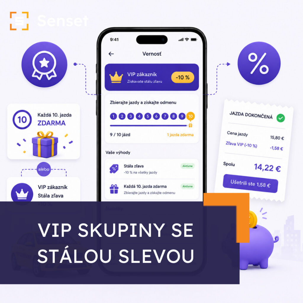 VIP skupiny se stálou slevou